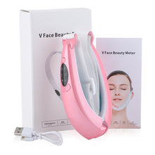 Load image into Gallery viewer, Rose Pink - Fabhera™ VShape Contour Device – microcurrent face lifting and jawline sculpting tool
