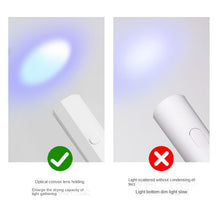 Load image into Gallery viewer, How to use - Fabhera™ NailCure Mini – portable UV LED nail lamp for gel nail curing
